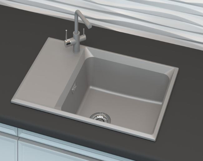 Мойка для кухни Point Этна 78 PN3012AL серый