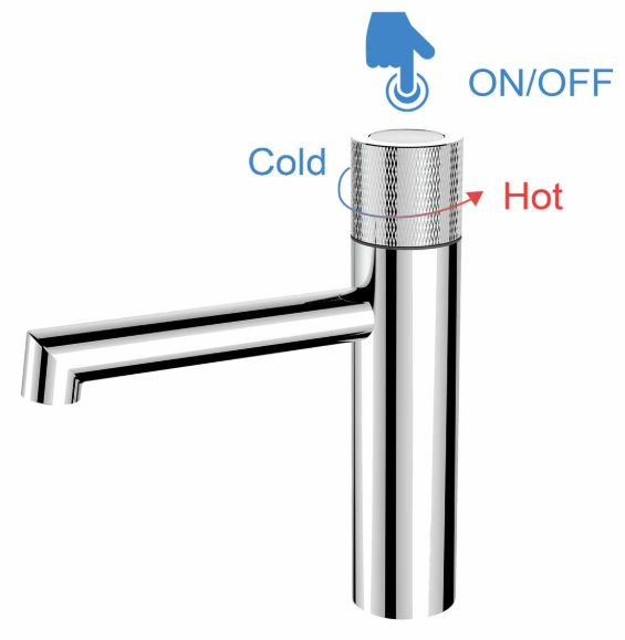 Смеситель Vincea Desire VBF-1D3CH для раковины хром