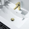 Донный клапан сифона Aquatek AQ6002PG с переливом золото полированное