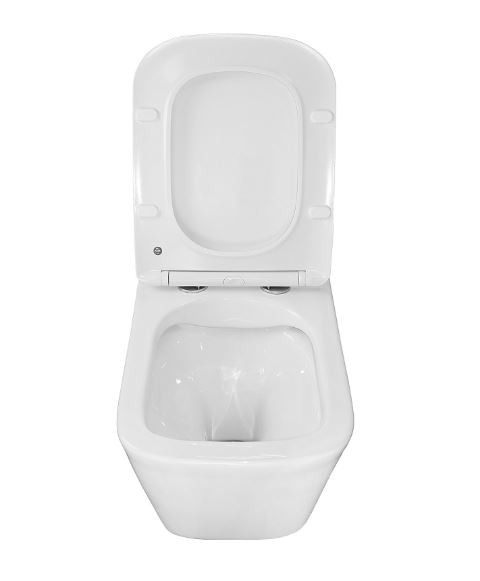 Унитаз подвесной Azario Hugo AZ-3103 безободковый с микролифтом