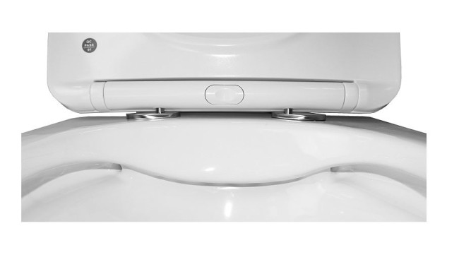 Унитаз подвесной Azario Hugo AZ-3103 безободковый с микролифтом