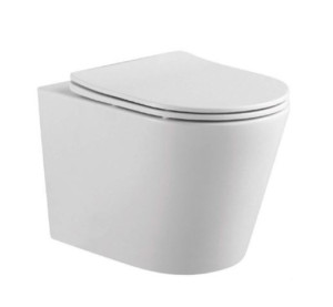 Унитаз подвесной Aquatek Вега AQ1904T-00 смыв Торнадо безободковый с микролифтом