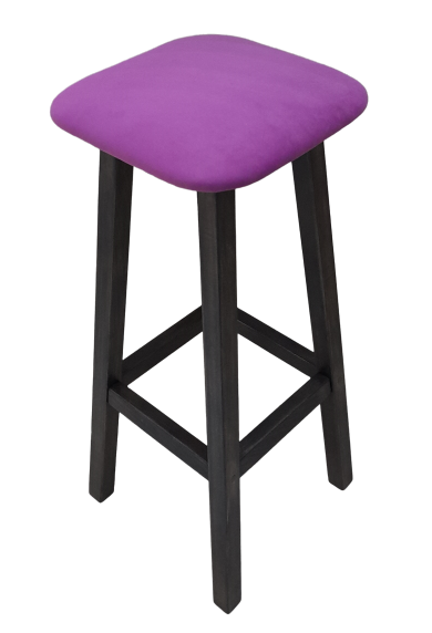 Барный табурет Банги бук венге/kolibri pink