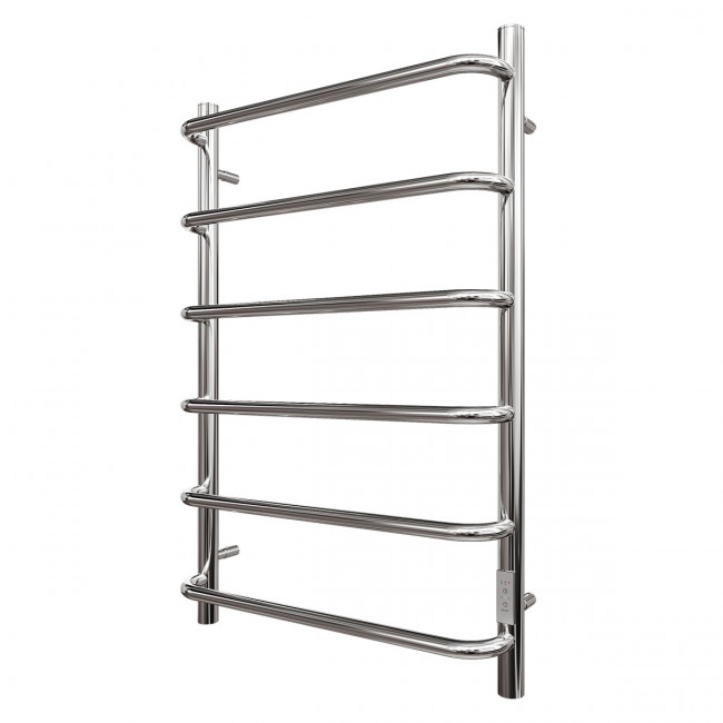 Полотенцесушитель электрический Point Ника PN08858 П6 500*800 диммер справа хром