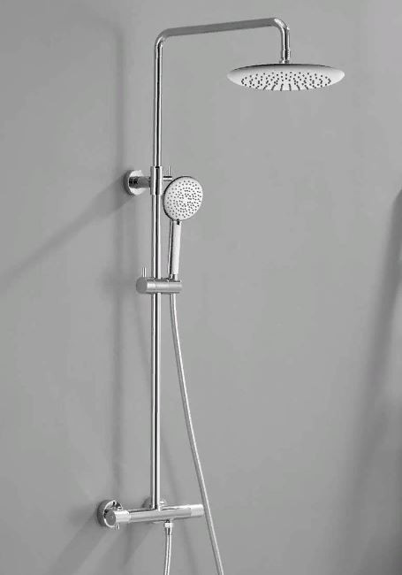 Душевая система Vincea Desire VVSFS-1D0TCH с термостатом хром