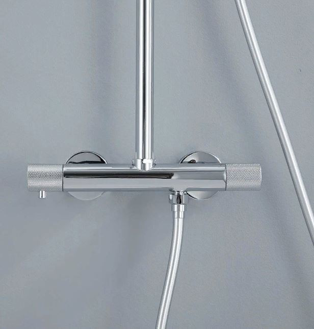 Душевая система Vincea Desire VVSFS-1D0TCH с термостатом хром