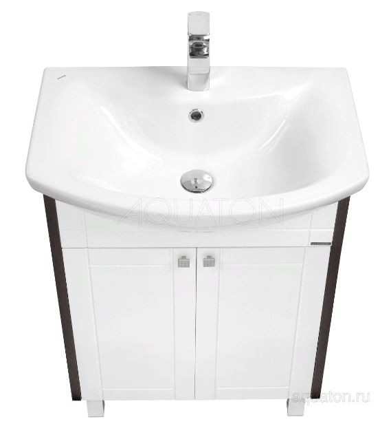 Тумба под раковину Акватон Альпина 65 венге 1A133401AL500