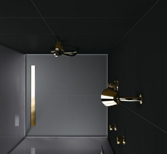 Душевой лоток Berges В1 Keramik 600 092117 золото глянец