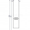 Шкаф-колонна Акватон Ария М 1A124403AA010 подвесная белая