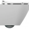 Унитаз подвесной Cersanit City Oval Clean On DPL EO Slim A63114 безободковый с микролифтом