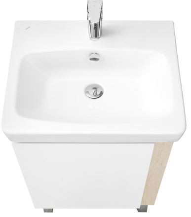 Комплект тумба Акватон Кантри 55 с раковиной Нео 55 1A2576K0AHB20