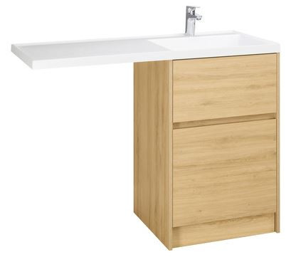 Фасад Акватон Лондри 60 1A274801LH0C0 дуб сантана комплект