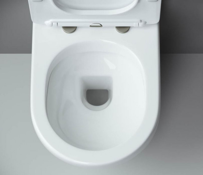 Унитаз подвесной Ceramica Nova Metropol Rimless CN4002 безободковый с микролифтом