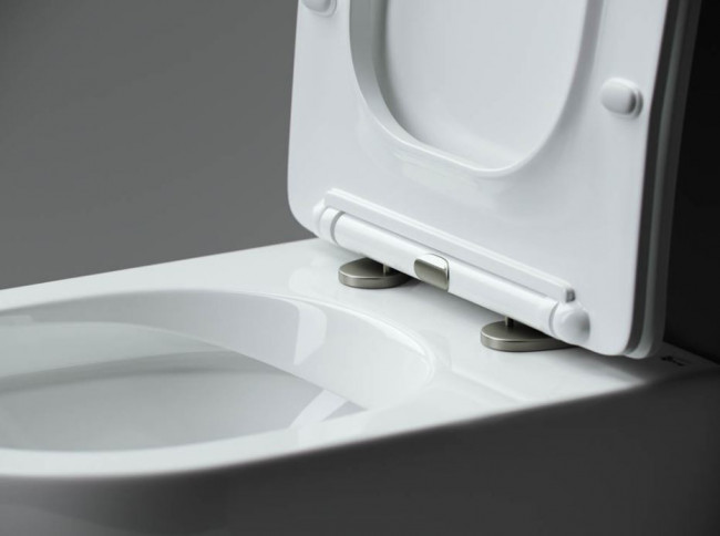 Унитаз подвесной Ceramica Nova Metropol Rimless CN4002 безободковый с микролифтом