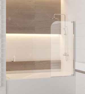 Шторка для ванны RGW SC-01 90 03110109-11 прозрачное