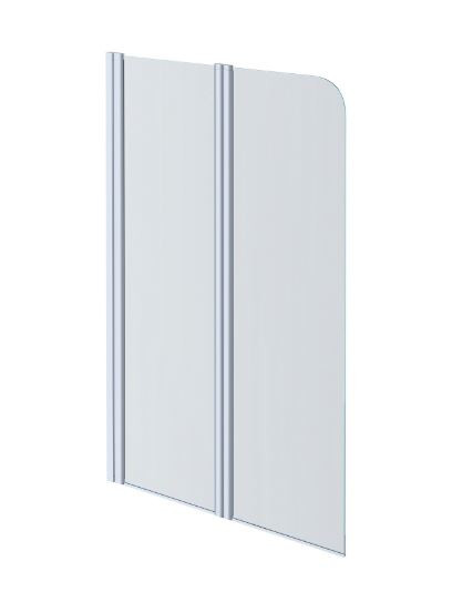 Шторка для ванны Aquatek Дельта 100 AQ DEL SBA 10015CH