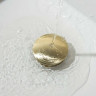 Донный клапан сифона Aquatek AQ6003BG без перелива золото шлифованное
