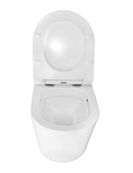 Унитаз подвесной Azario Atrio AZ-2330 безободковый с микролифтом