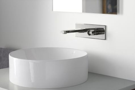 Смеситель Jacob Delafon Composed E73061-CP для раковины настенный