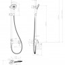 Душевая система Lemark Minima LM3862C