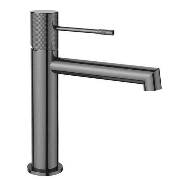 Смеситель Vincea Desire VBF-1D1GM для раковины вороненая сталь