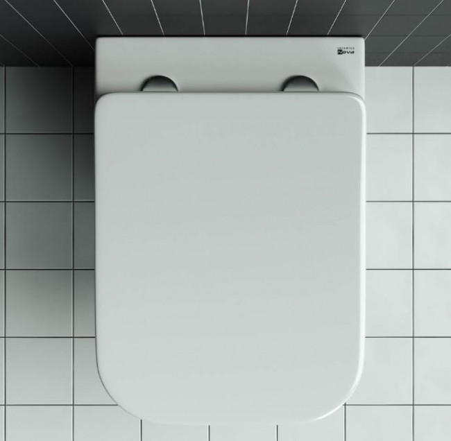 Унитаз подвесной Ceramica Nova Mono Rimless CN1902 безободковый с микролифтом