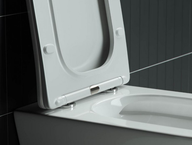 Унитаз подвесной Ceramica Nova Mono Rimless CN1902 безободковый с микролифтом