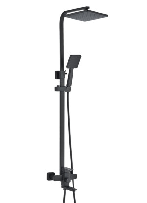 Душевая система Maretti Project Black PB21RYN56 черный матовый