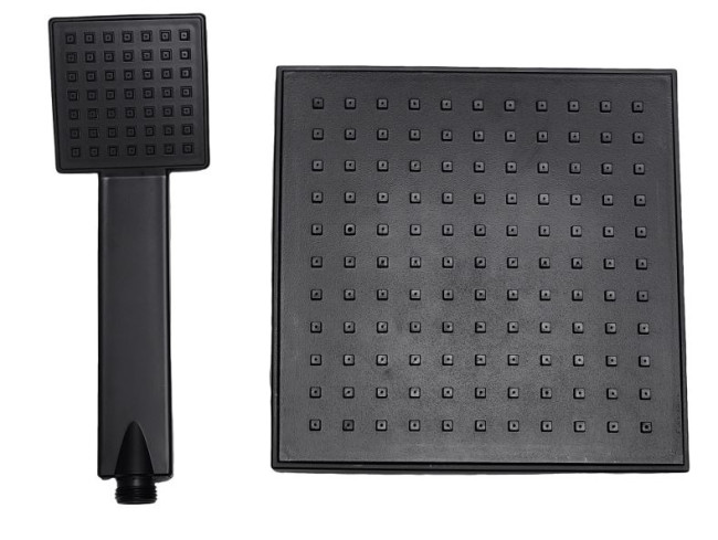 Душевая система Maretti Project Black PB21RYN56 черный матовый