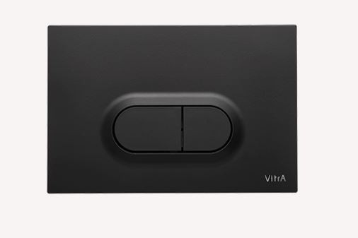 Клавиша смыва VitrA Loop O 740-0511 черная матовая