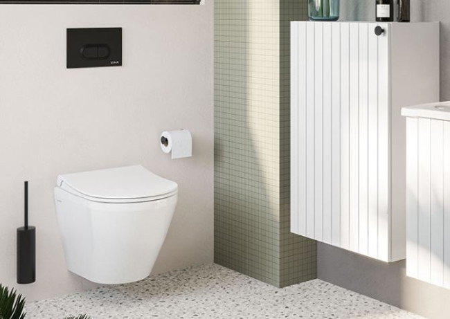 Клавиша смыва VitrA Loop O 740-0511 черная матовая