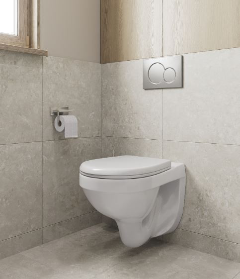 Комплект инсталляции с унитазом Santeri Альфа Комфорт 1.3816.4.S00.00B.0 кнопка хром глянец микролифт