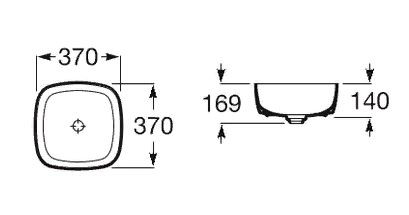 Раковина Roca Inspira Soft 327502000