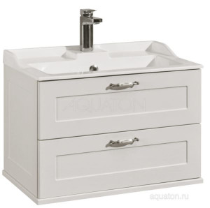 Тумба под раковину Акватон Леон 65 1A187001LBPS0 дуб белый