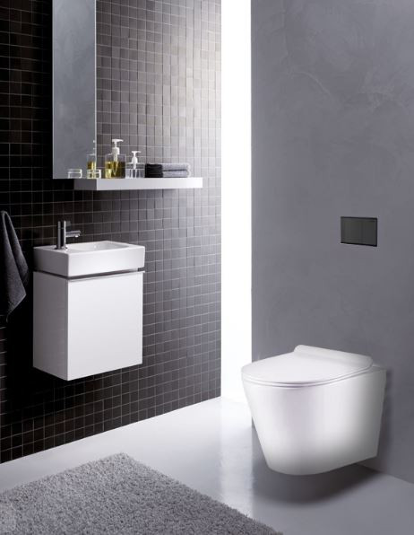 Унитаз подвесной Azario Vento AZ-2001 безободковый с микролифтом