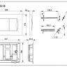 Клавиша смыва Roca Active 62B белая 8901160B0