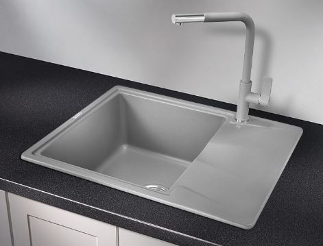 Мойка для кухни Granula 6201 алюминиум