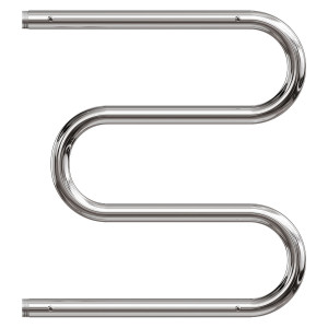 Полотенцесушитель водяной Point PN38556P 500*600 М-образный с полкой хром