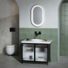 Клавиша смыва VitrA Liquid 740-2101 черная глянец антивандальная
