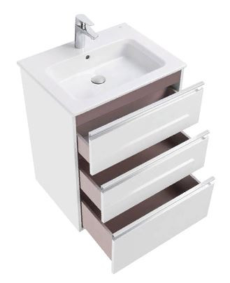 Тумба Roca Gap 60 857552806 белый глянец без раковины