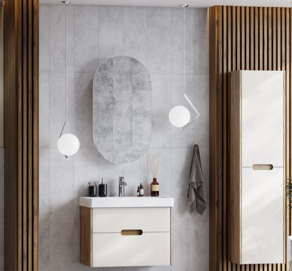 Зеркальный шкаф Акватон Оливия 1A254502OL010