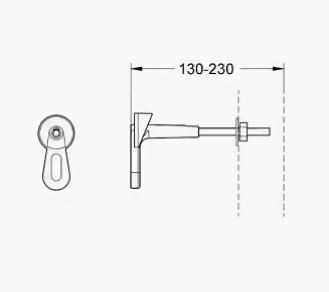 Монтажный уголок Grohe Rapid SL 3855800M для инсталляций