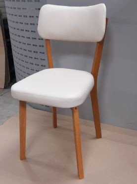 Стул обеденный Тиффани бук натуральный/релакс сильвер