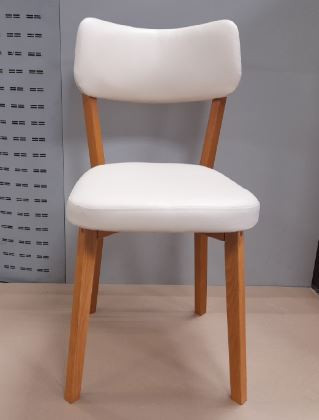 Стул обеденный Тиффани бук натуральный/релакс сильвер