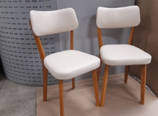 Стул обеденный Тиффани бук натуральный/релакс сильвер