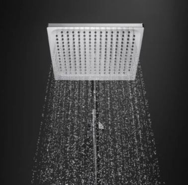 Душевая система Hansgrohe Crometta E Showerpipe 240 1jet EcoSmart 27281000 с термостатом