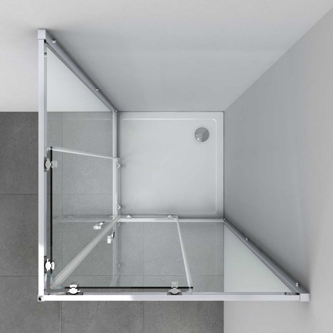 Душевой уголок Vincea Alpha 90*90 VSS-3AL900CL прозрачное