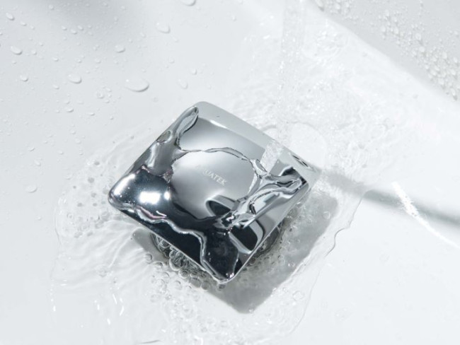 Донный клапан сифона Aquatek AQ6004CR с переливом хром