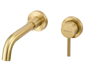 Смеситель Milacio Ultra MCU.552.GD для раковины встраиваемый брашированное золото