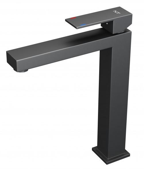 Смеситель NT Bagno NT9001HBLACK для раковины высокий